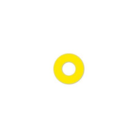 Ergomat Xtreme 3.5in Donut-1in Center Yellow, 70PK DSX-CIRCLE-3.5-Y-KIT